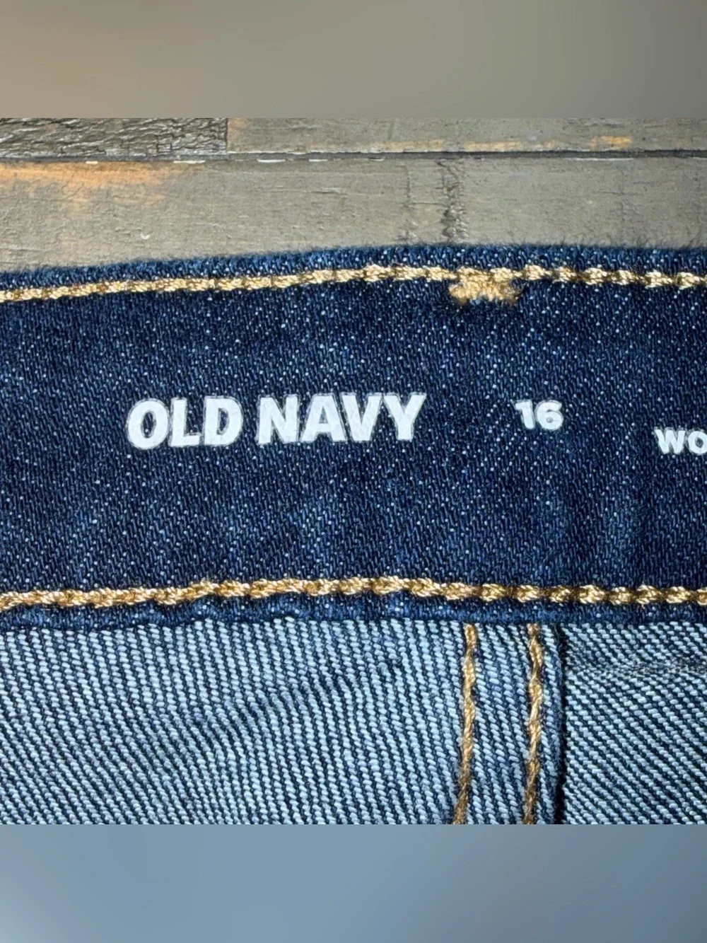 Women's size 16 bootcut jeans Old Navy Dark Blue Jeans wow bootcut